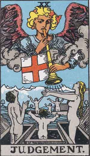 Judgement tarot card from the Path of Light deck